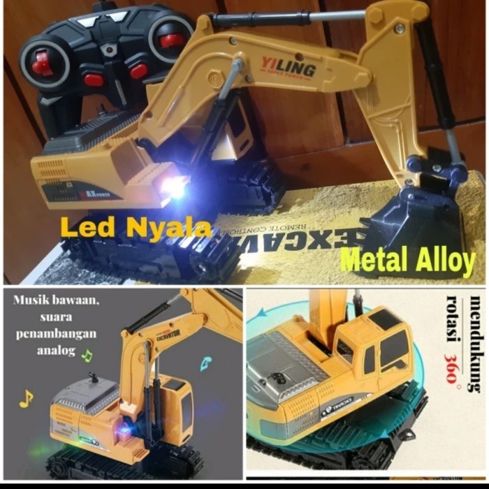 Murah Mobil Remote Control RC BEKO RC Excavator RC Mainan Remote-Beko Yigong Non COD