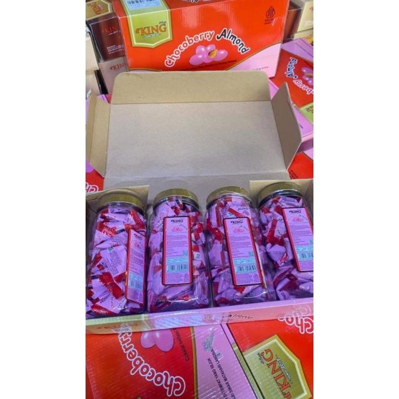 

ang Chocoberry Almond king 1 Dus ( Isi 4 toples )