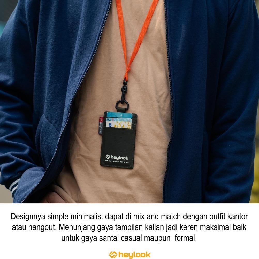 

SPECIAL HEYLOOK Official - Sling Card Holder DAZLE Neck Bag Dompet Kartu Coin eq-77