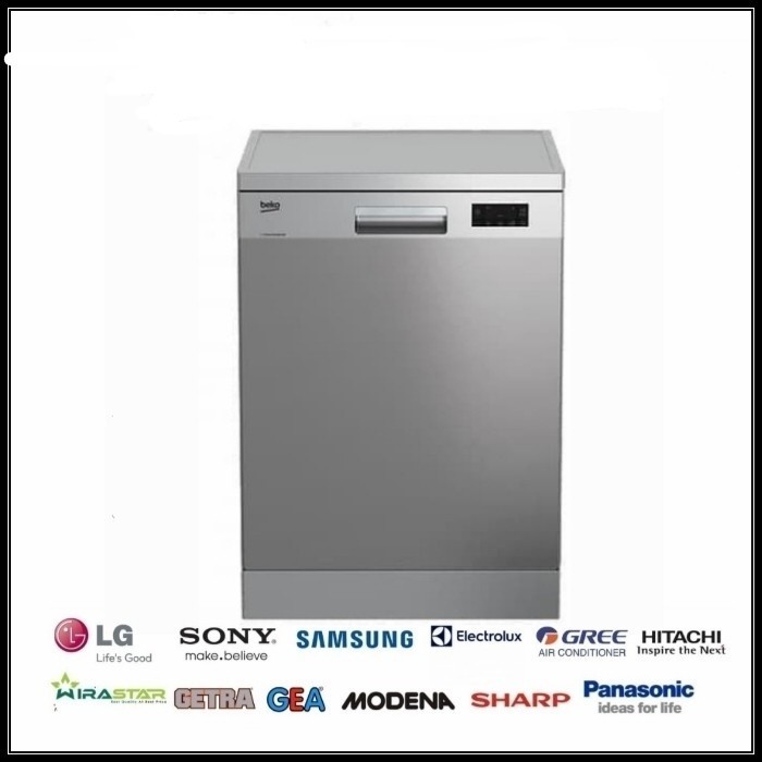 PROMO BEKO DFN16410X DISHWASHER / MESIN CUCI PIRING