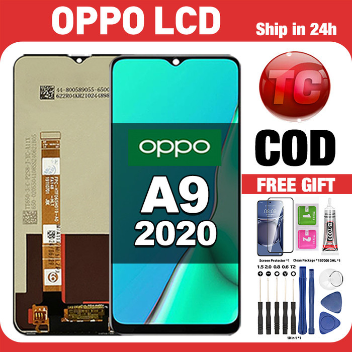 Original Lcd OPPO A9 2020 fullset ori asli Layar hp touchscreen Sentuh Versi Tinggi COD