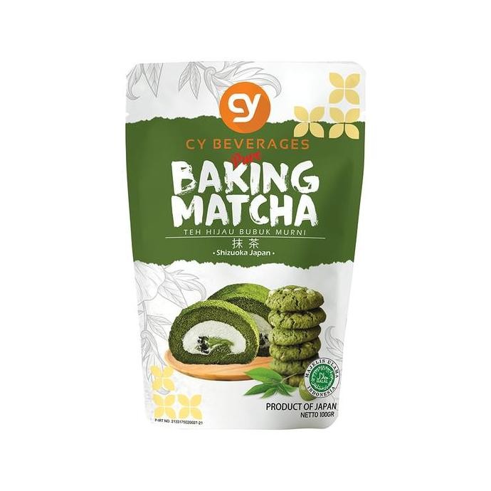 

CY PURE BAKING MATCHA 100 g/BUBUK MACHA/MACHA POWDER H24S