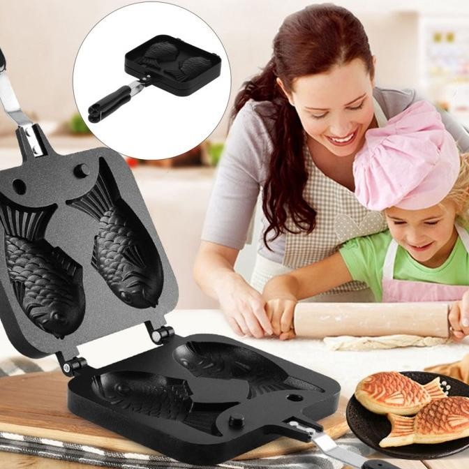 Cetakan Waffle Maker Mini Elektrik Cetakan Wafel Listrik