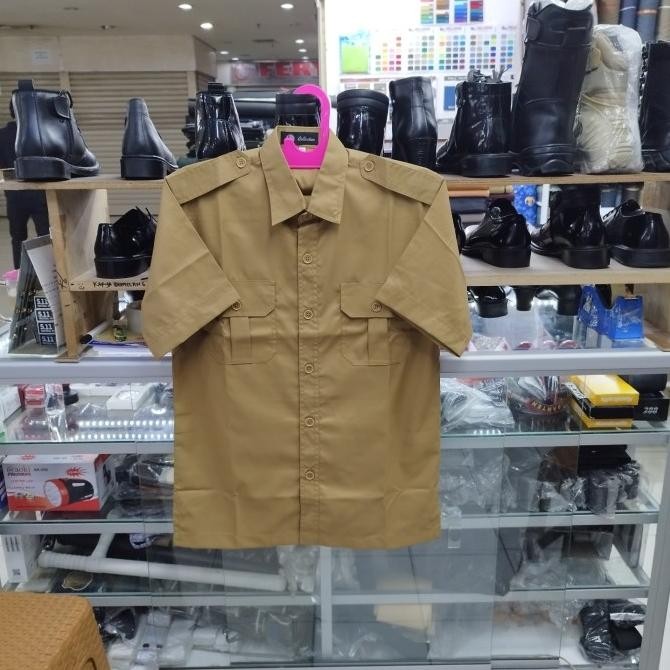 Baju seragam khaki pria / PDH PNS pria / Seragam guru MS