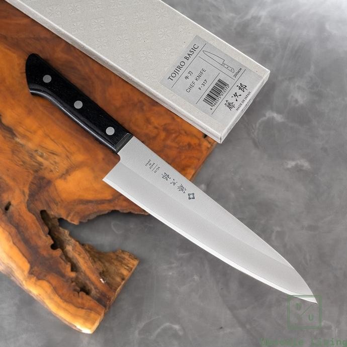 Japanese Knife TOJIRO Basic 3 Layered by VG10 Chef Knife 200mm