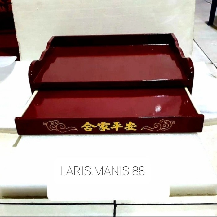 TERBARU altar meja sembahyang gantung/ lantai tecukong thikong motip naga