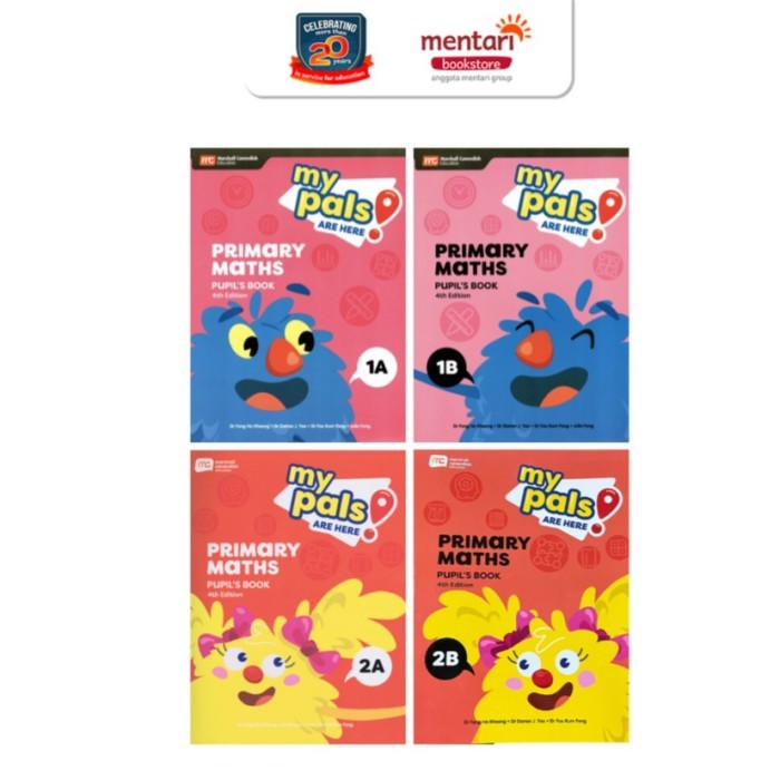 

TERBARU Buku My Pals Are Here Maths 4th Edition Buku Pelajaran Matematika SD HOT SALE!