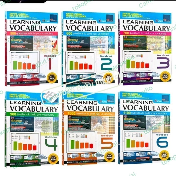 

TERBARU Buku SAP Education Learning Vocabulary Workbook - 1 HOT SALE!