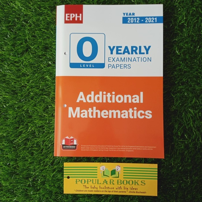 

TERBARU O Level Yearly Exam Papers Additional Mathematics (2012-2021) HOT SALE!