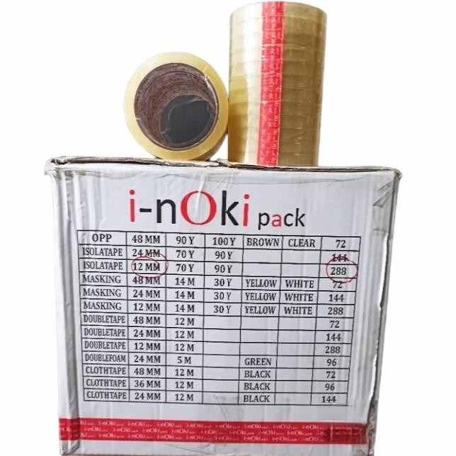 

Terlaris 1Dus Go Grab Selotip Isolasi Solasi Lakban Kyoto 24Mm Atau 12Mm Ready Stok