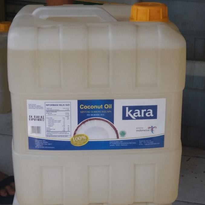 

Terlaris Minyak Goreng Kelapa Kara 18Liter Ready Stok