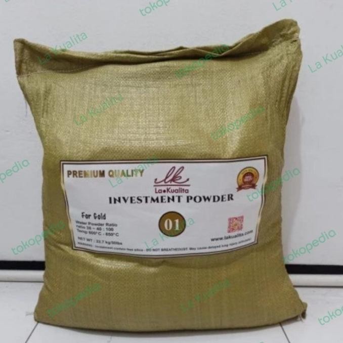 

BARU TEPUNG CASTING / INVESTMENT POWDER | LA KUALITA