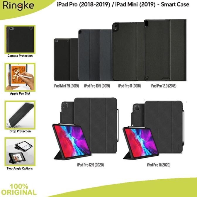

Terlaris Ringke Ipad Pro 10.5 11 12.9 Smart Case Folio Cover Book Casing Slim Ready Stok
