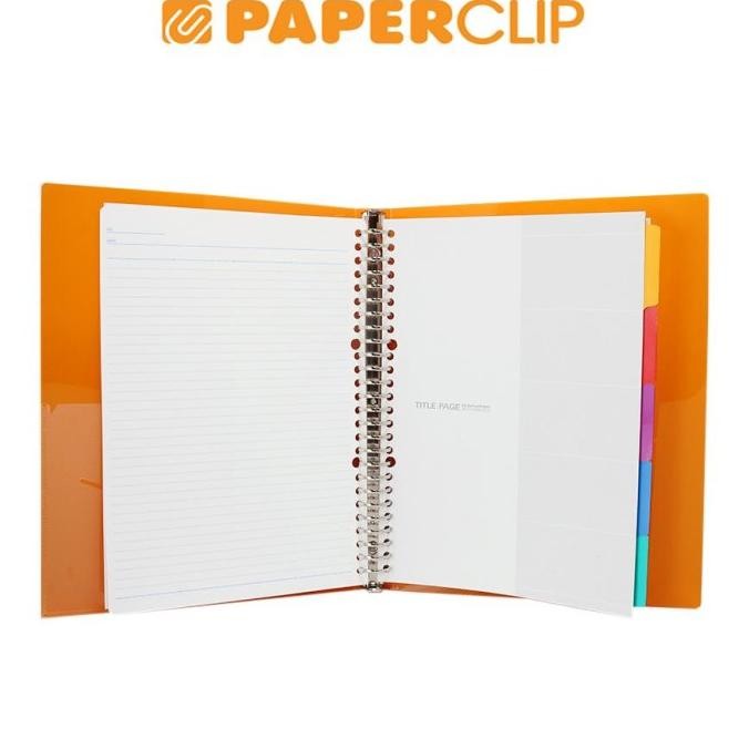 

Terlaris File Note B5 Maruman Septcouleur F615/B-09 Orange Ready Stok