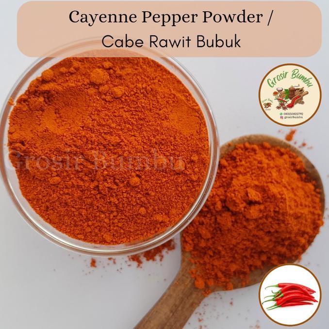 

BARU READY CAYENNE PEPPER POWDER ASLI 100% 500GRAM