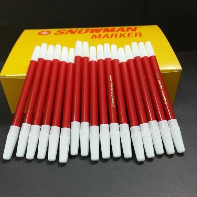 

Spidol Snowman Marker PW-1A / GROSS ISI 144 BIJI Termurah