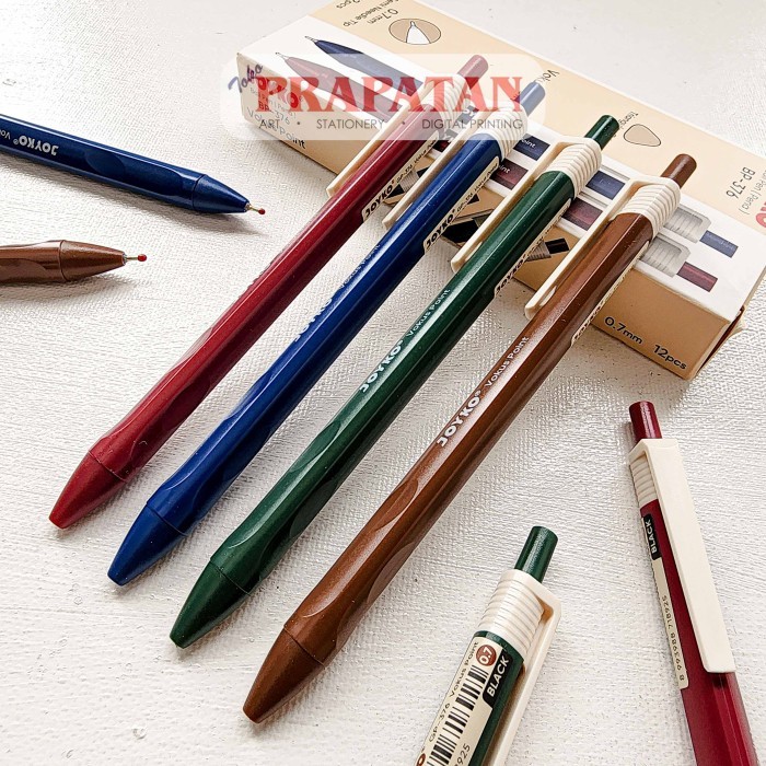

Joyko BP-376 Ball Pen 0.7mm | Ballpoint | Pulpen Pena