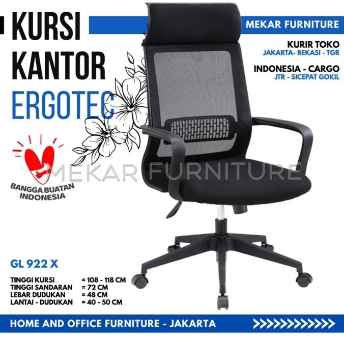 Kursi Kantor Ergotec - 922