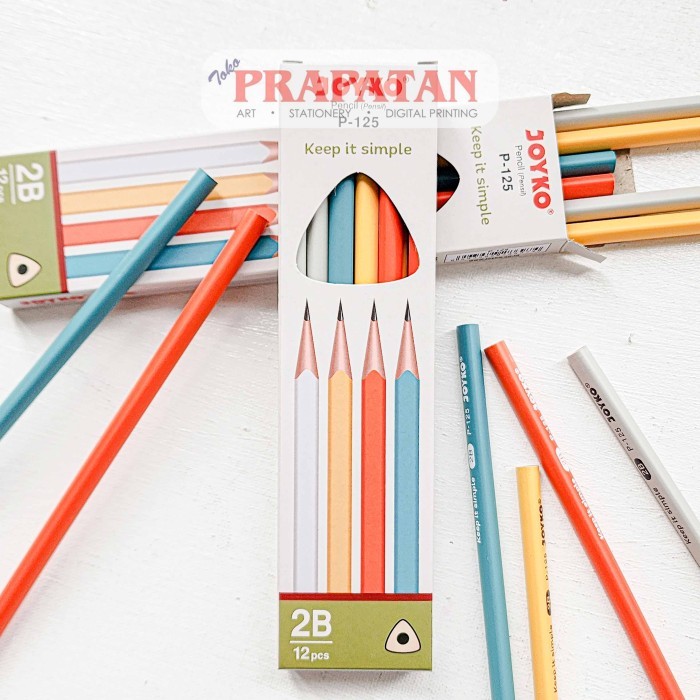 

Pensil Joyko 2B P-125 Pack 12pcs / Joyko Pencil