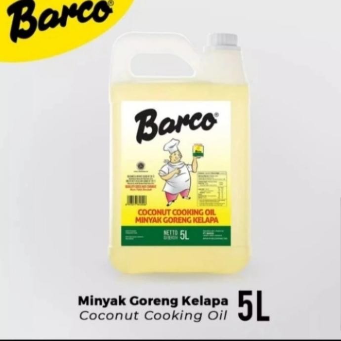 

Terlaris Barco Minyak Goreng Kelapa 5 Liter Per Karton Isi 4 Jerigen Ready Stok