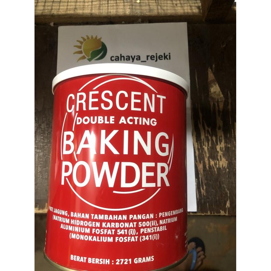 

BARU CRESCENT BAKING POWDER (DOUBLE ACTING) UK. 2,72KG