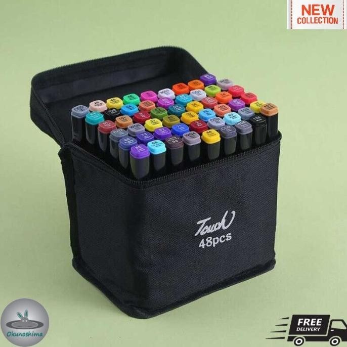 

Fine Art Dual Brush Pen Market Set Spidol Ganda Dua Tip Multi Color Termurah
