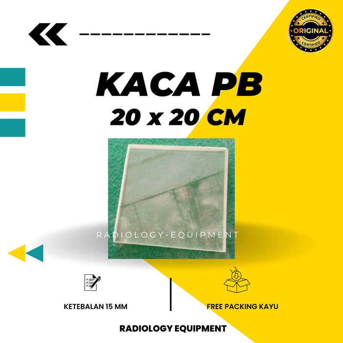 Kaca Pb 20x20/Kaca Timbal/Kaca Pb