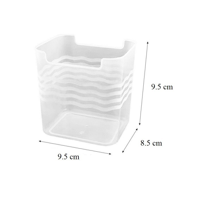 Ravnick Kotak Penyimpanan Sayur Buah Bumbu Plastik Pintu Kulkas Rak Kulkas