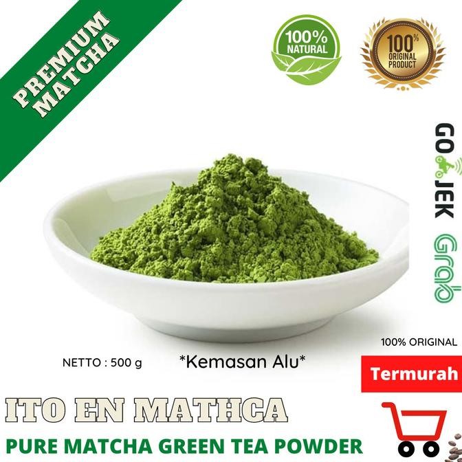 

BARU PURE MATCHA GREEN TEA POWDER ITO EN 500GR