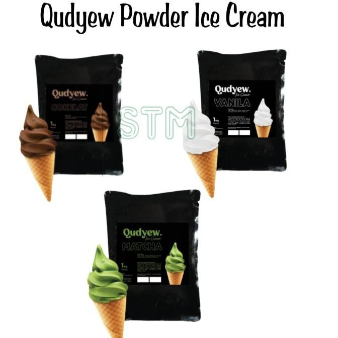 

BARU QUDYEW ICE CREAM POWDER 1KG / BUBUK ES KRIM 1KG