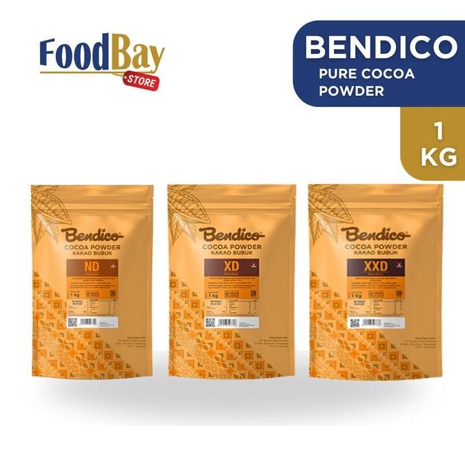 

BARU BENDICO - PURE COCOA POWDER 1 KG / COKELAT BUBUK ORIGINAL