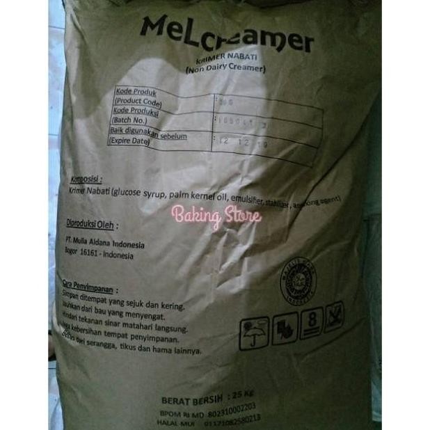 

BARU CREAMER POWDER - BUBUK CREAMER KR01 MELCREAMER / MEL CREAMER 25KG - EK