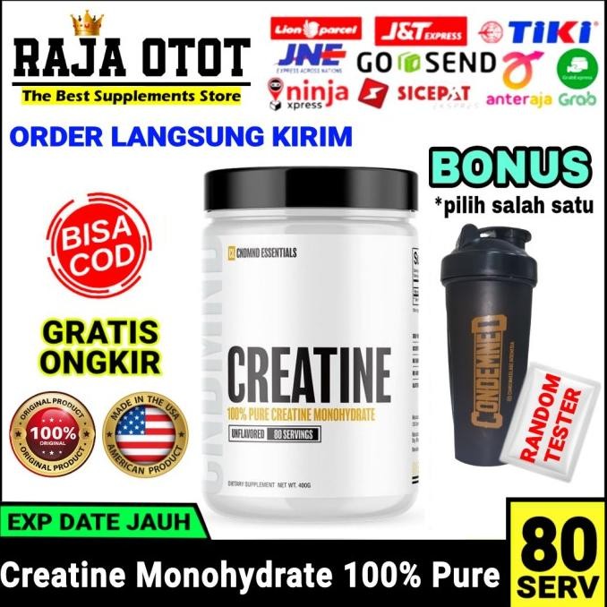 

BARU CONDEMNED CREATINE 100% PURE CREATINE MONOHYDRATE 80 SERVINGS 400GR CNDMND CONDEMNED LABZ CREATINE 400 GRAM 80SERV CONDEMNED KREATINE 80 SERV CREATIN POWDER KREATIN BUBUK ASLI ORIGINAL