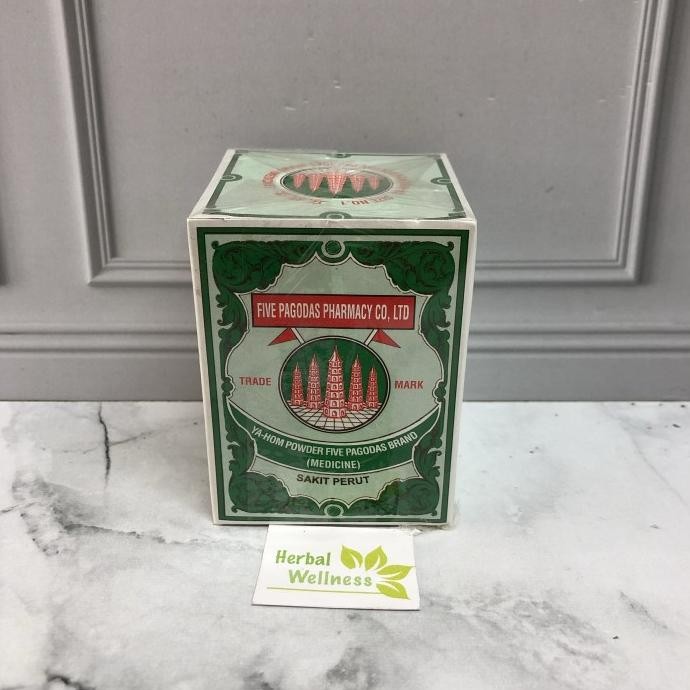 

BARU YA HOM POWDER 100GR (ASLI THAILAND) - FIVE PAGODAS