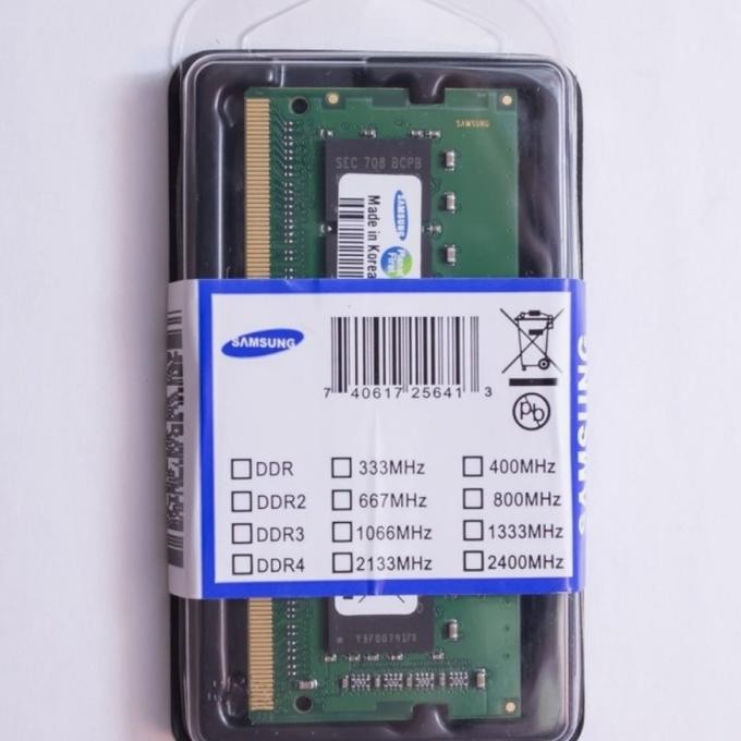 Ram Samsung Sodimm Ddr4 8Gb 2400Mhz Pc 19200 2400 Mhz 8 Gb Garansi
