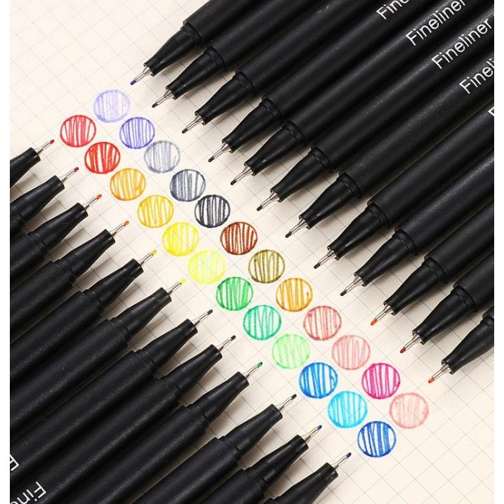

Pena Spidol Warna Drawing Pen Fine Point Art Watercolor 0.4mm spidol Termurah