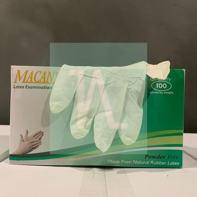 

BARU SARUNG TANGAN LATEX NON POWDER / POWDER FREE MACAN ISI 100 PCS