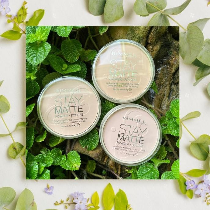 

BARU RIMMEL STAY MATTE POWDER LASTING UP TO 9HR BEDAK PADAT WAJAH