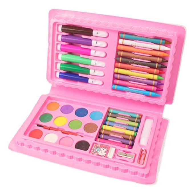 

Coloring Art Set CRAYON SPIDOL PERALATAN LUKIS ANAK 42 PCS untuk kado Termurah