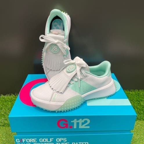 Sepatu golf Ladies Gfore G.112 Spikeless Shoes Snow multi Green