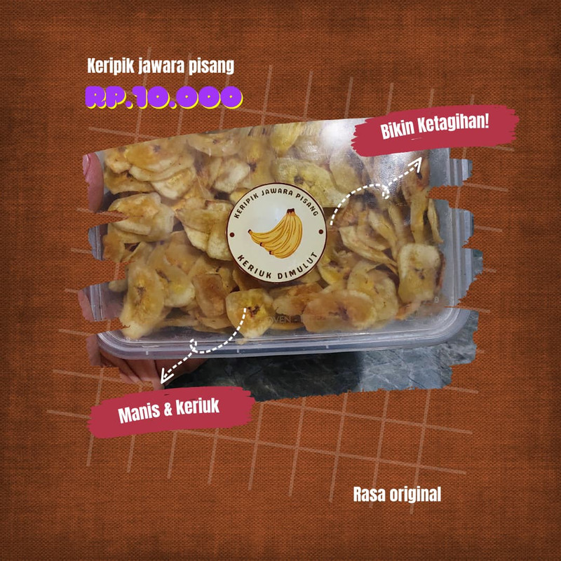 

Kripik Jawara Pisang
