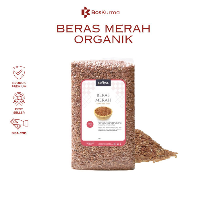 

Beras Merah Organik Beras Organic - Premium Original 1 Kg