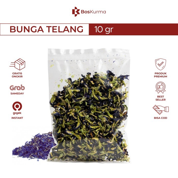 

Teh Bunga Telang 10 gr Butterfly Pea Tea Seduh