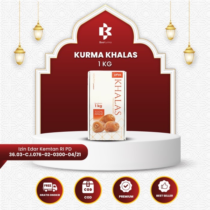 

Kurma Khalas 1 Kg Oleh Oleh Haji dan Umroh