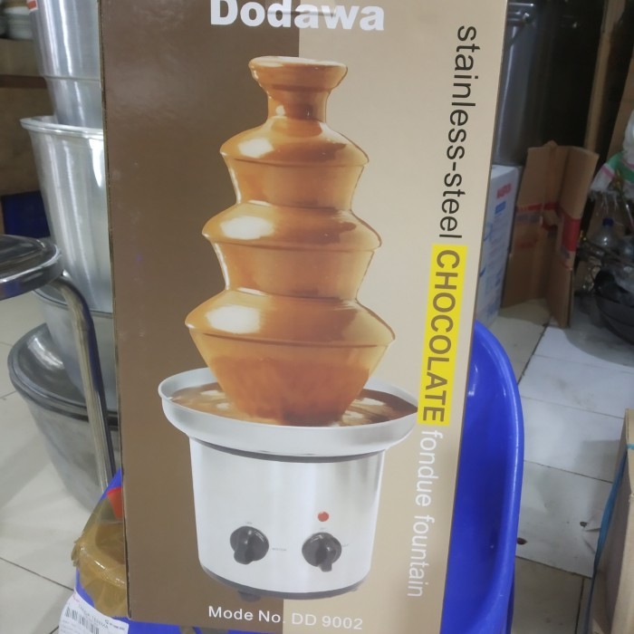 chocolate fondue fountain DODAWA, mesin pemancur coklat