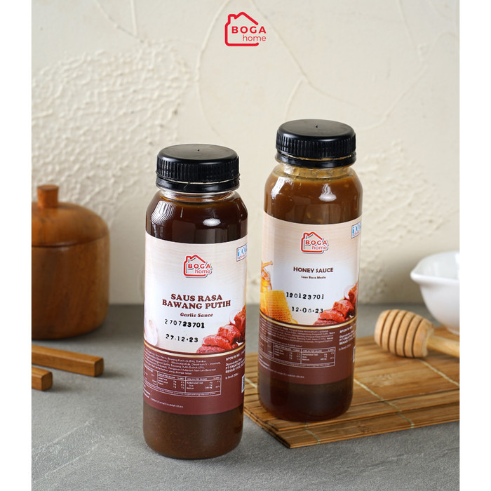 

MELAYANI FAKTUR PAJAK! Bundling Package Garlic Sauce and Honey Sauce Pepper Rice