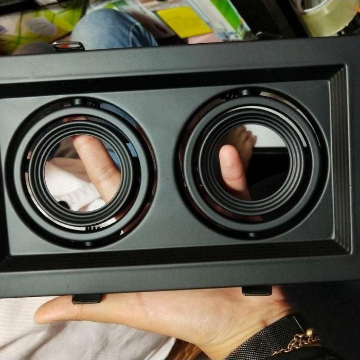 downlight mr16 isi 2 / housing mr16 double