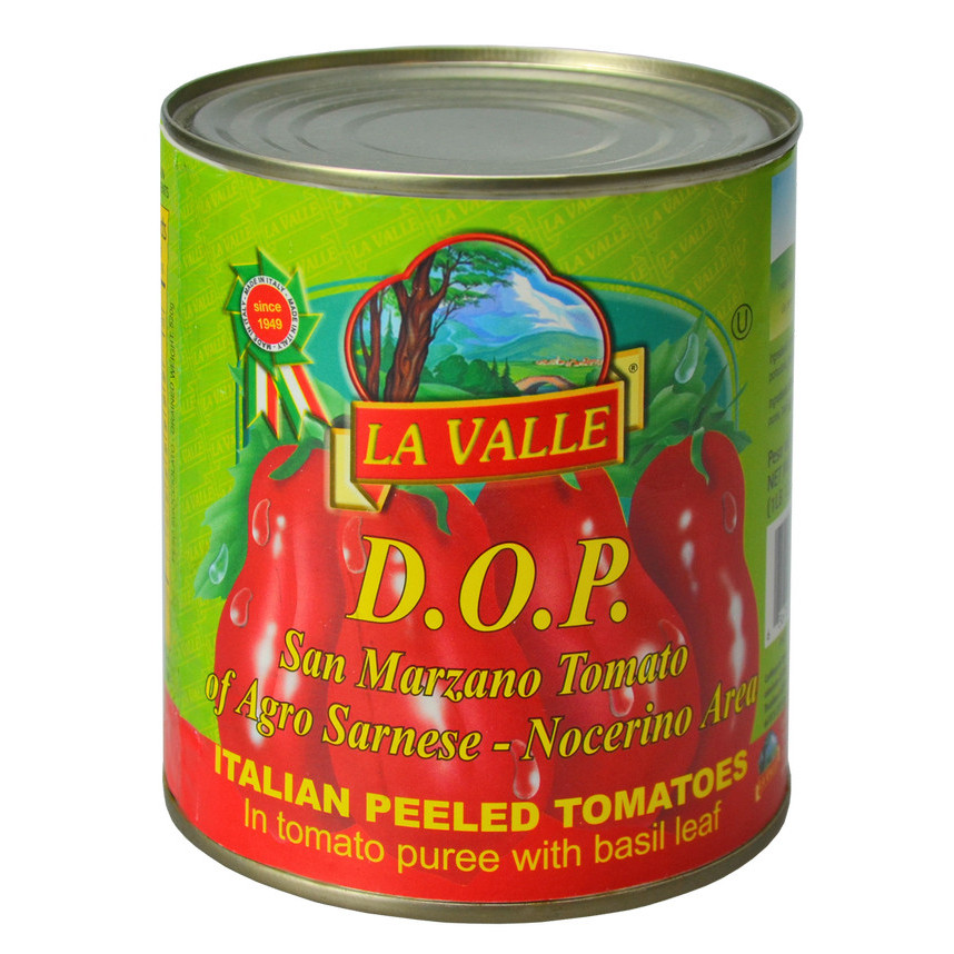 

La Valle San Marzano Tomato DOP (Product of Italy)