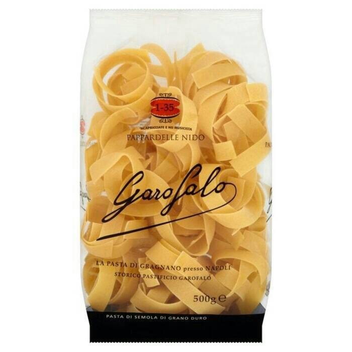 

PROMO! Garofalo Italian Dried Pappardelle Pasta Mie Kering Pasta Lebar Itali
