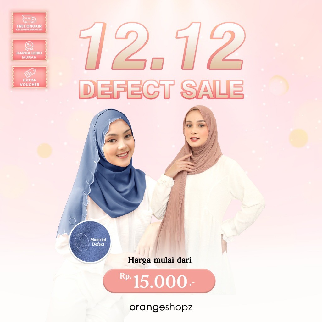 REJECT SALE Hijab Pashmina